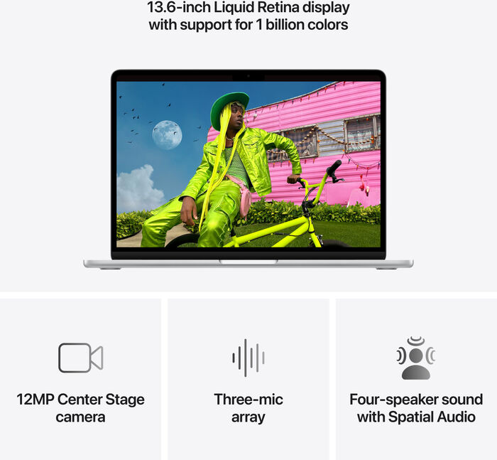 MacBook Air M5 (2026) 15" 16/512GB - Silfur