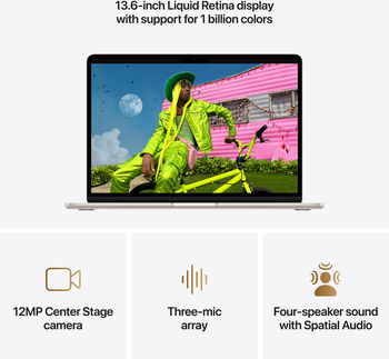 MacBook Air M5 (2026) 15" 24/1TB - Gyllt
