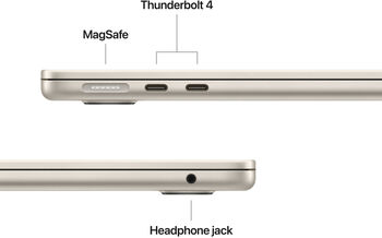 MacBook Air M5 (2026) 15" 24/1TB - Gyllt