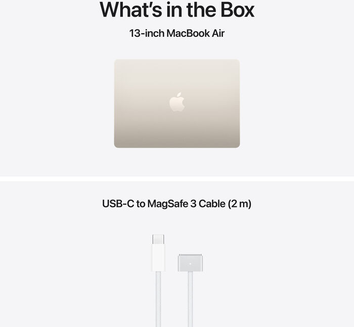 MacBook Air M5 (2026) 15" 24/1TB - Gyllt