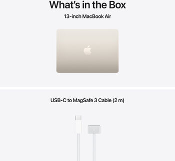 MacBook Air M5 (2026) 15" 24/1TB - Gyllt