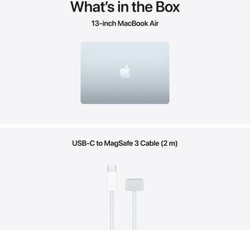 MacBook Air M5 (2026) 15" 24/1TB - Ljósblá