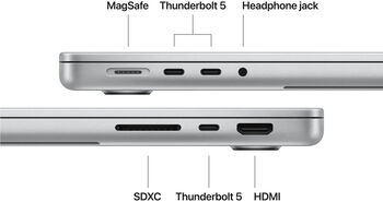 MacBook Pro 14" (2026) M5 Pro/24/1TB fartölva - Silfur