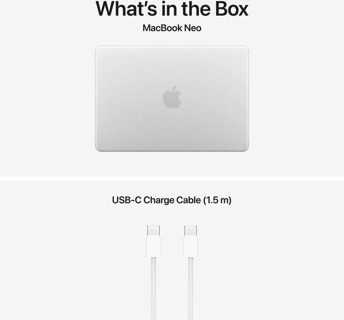 Apple MacBook Neo A18 Pro (2026) 13" 8/512GB - Silver
