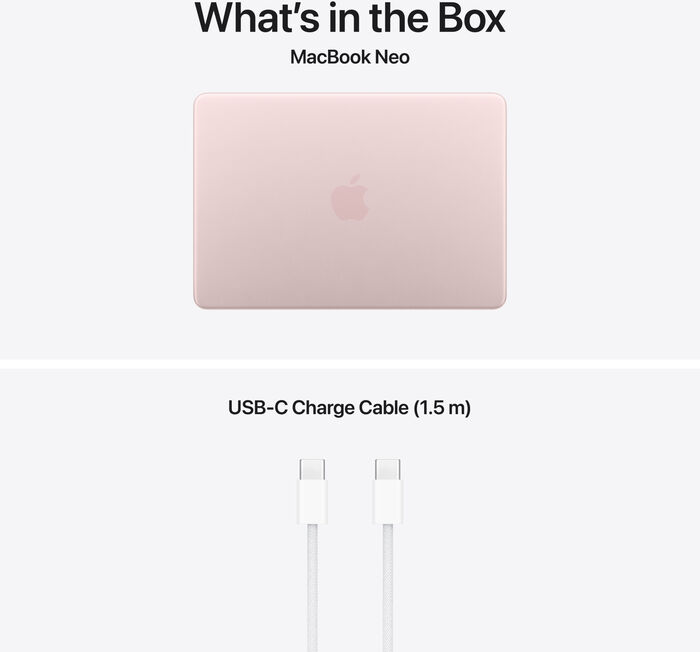Apple MacBook Neo A18 Pro (2026) 13" 8/256GB - Blush