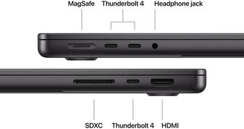 MacBook Pro 14" (2026) M5/32/1TB fartölva - Svört