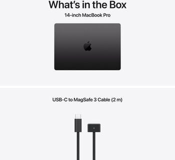 MacBook Pro 14" (2026) M5/32/1TB fartölva - Svört