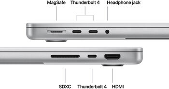 MacBook Pro 14" (2026) M5/32/1TB fartölva - Silfur
