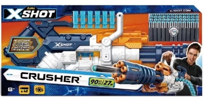 Zuru X-shot Turbo Fire blaster Crusher