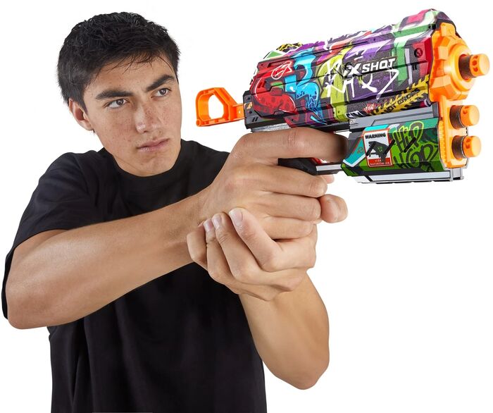 Zuru X-Shot Skins Flux Not Cross byssa 