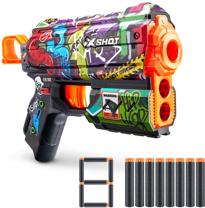 Zuru X-Shot Skins Flux Not Cross byssa 