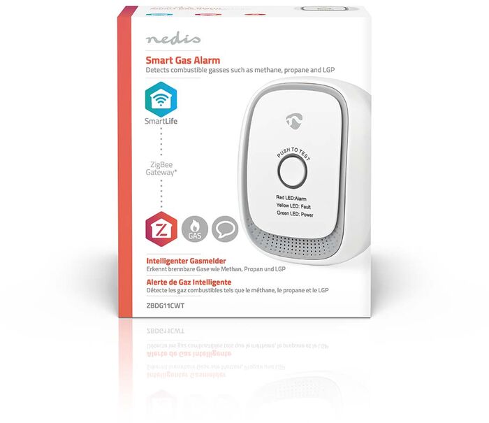 Nedis SmartLife gasnemi - Hvítur