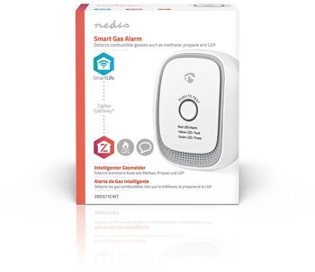 Nedis SmartLife gasnemi - Hvítur