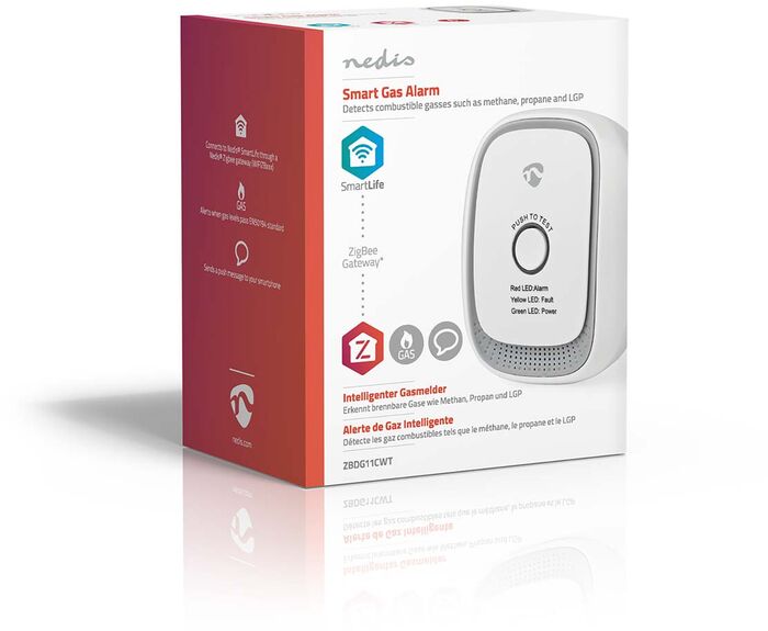 Nedis SmartLife gasnemi - Hvítur