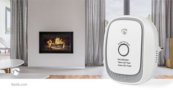 Nedis SmartLife gasnemi - Hvítur