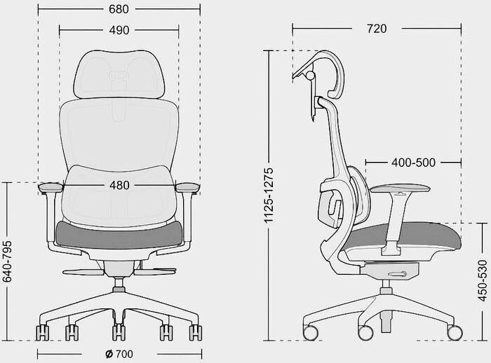Zen 1000 Soft stóll