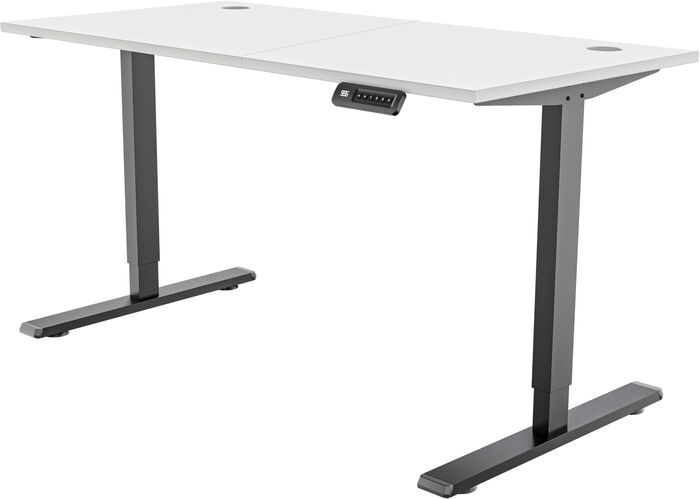 Zen Elevate 120 Hækkanlegt skrifborð - Svart/Hvítt