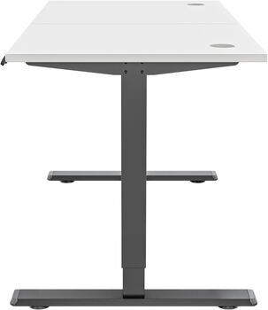 Zen Elevate 120 Hækkanlegt skrifborð - Svart/Hvítt