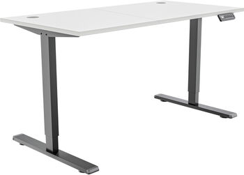 Zen Elevate 120 Hækkanlegt skrifborð - Svart/Hvítt