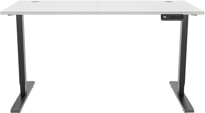 Zen Elevate 120 Hækkanlegt skrifborð - Svart/Hvítt
