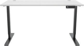 Zen Elevate 120 Hækkanlegt skrifborð - Svart/Hvítt