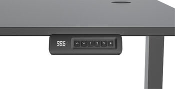 Zen Elevate 140 Hækkanlegt skrifborð - Svart