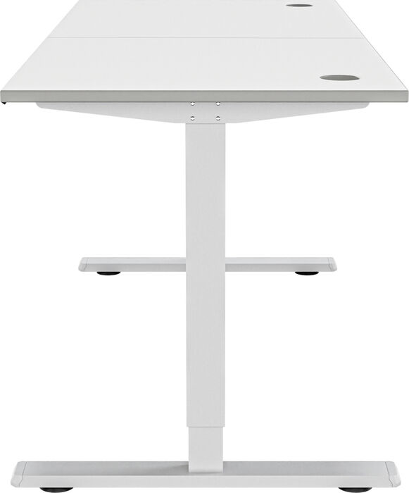 Zen Elevate 140 Hækkanlegt skrifborð - Hvítt