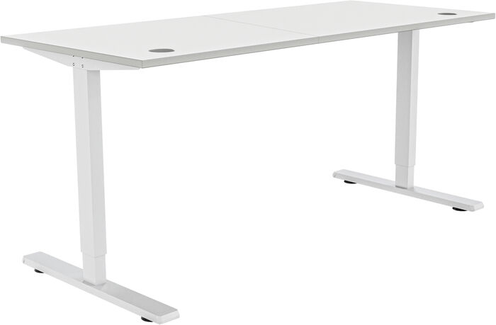 Zen Elevate 140 Hækkanlegt skrifborð - Hvítt