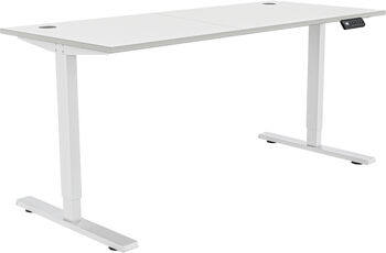Zen Elevate 140 Hækkanlegt skrifborð - Hvítt