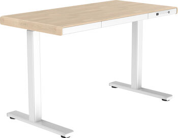 Zen Glide 120 Hækkanlegt skrifborð - Hvítt