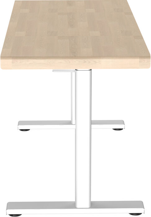 Zen Glide 120 Hækkanlegt skrifborð - Hvítt