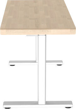 Zen Glide 120 Hækkanlegt skrifborð - Hvítt