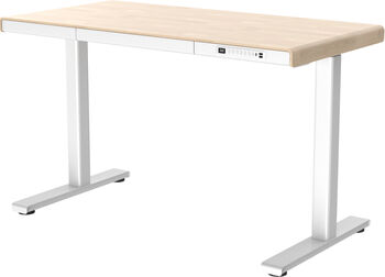 Zen Glide 120 Hækkanlegt skrifborð - Hvítt