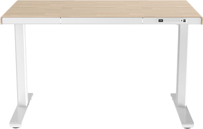 Zen Glide 120 Hækkanlegt skrifborð - Hvítt