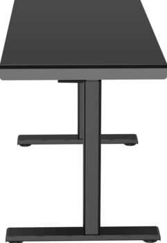 Zen Glide 120 Hækkanlegt skrifborð - Svart