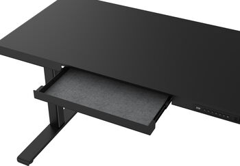 Zen Glide 120 Hækkanlegt skrifborð - Svart