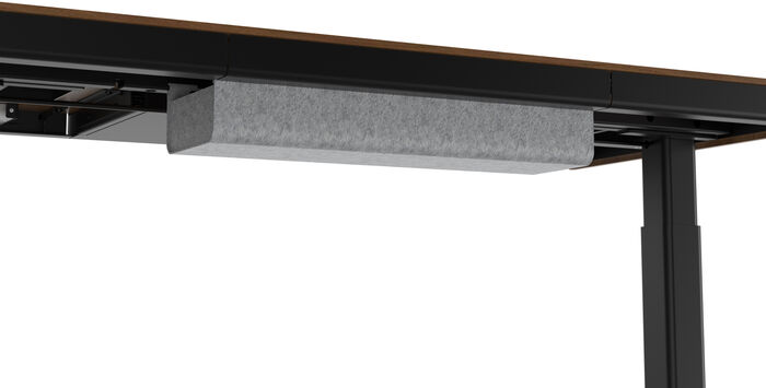 Zen Glide 120 Hækkanlegt skrifborð - Brúnt