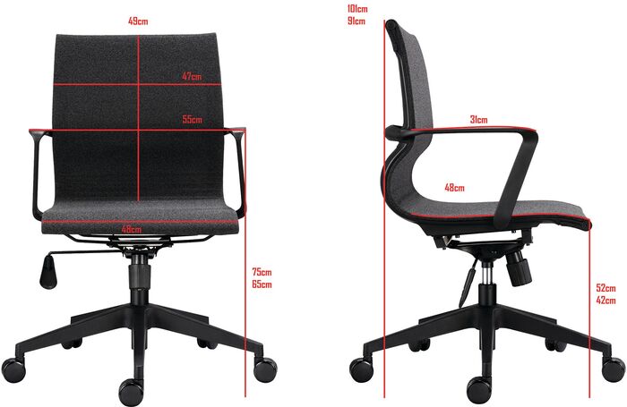 Zen Office 100 bólstraður stóll