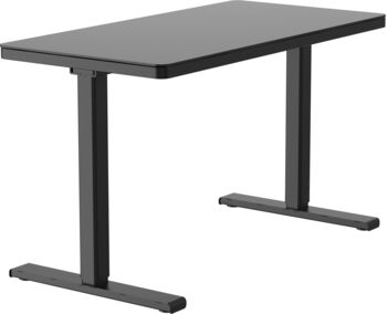 Zen Quartz 120 Hækkanlegt skrifborð - Svart