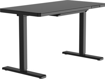 Zen Quartz 120 Hækkanlegt skrifborð - Svart